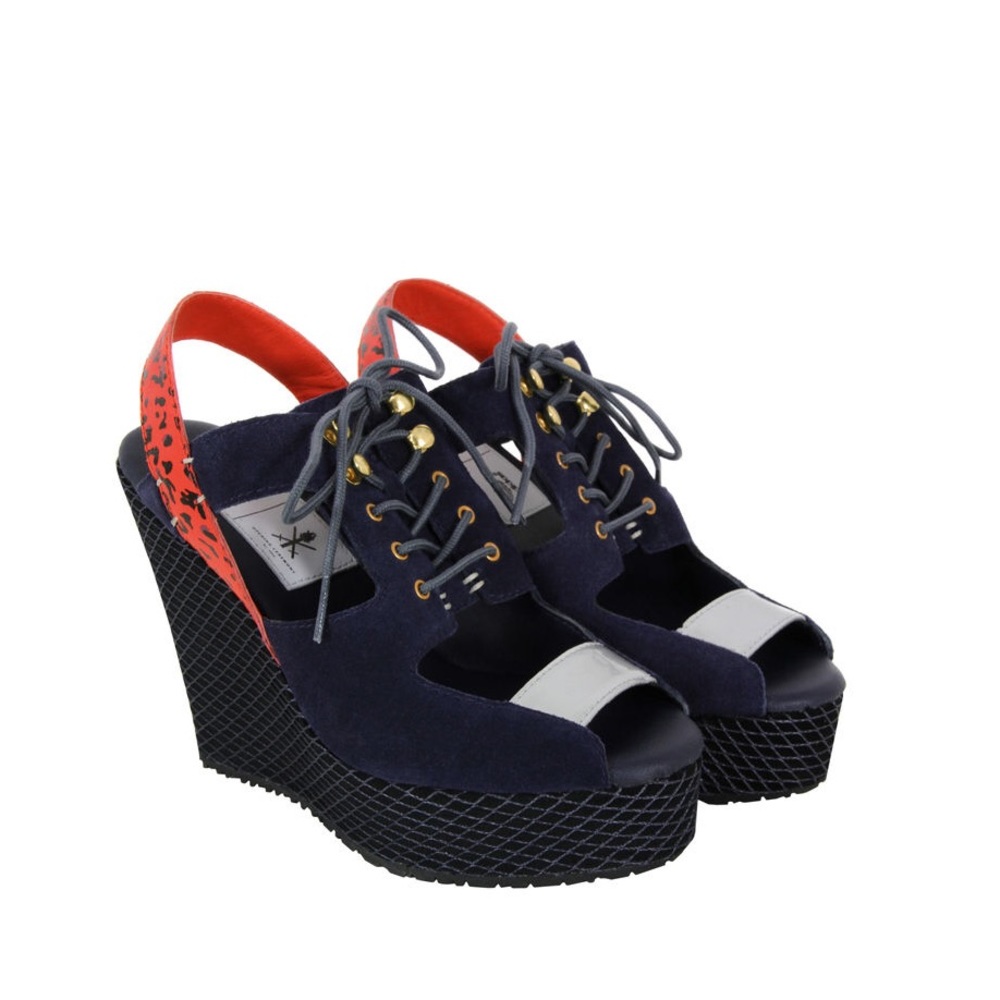 adidas Originals x OC Wedge Sandals - Black